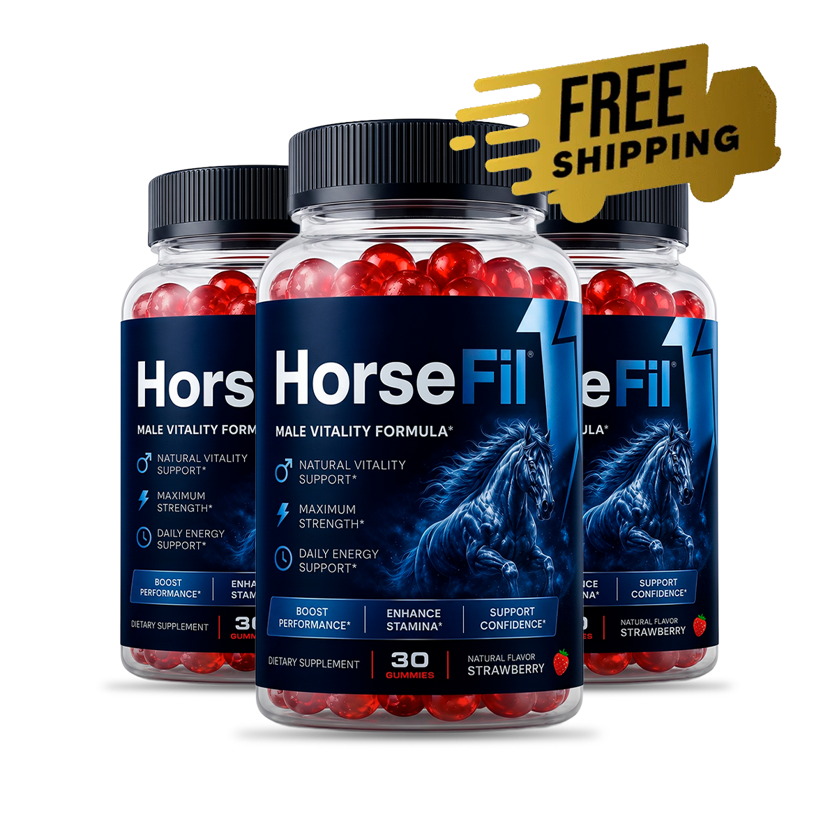 HorseFil 3 bottles